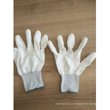 PU Finger Tip PU Защитные рабочие перчатки (PU011)